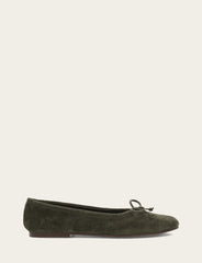 Women's Dark Olive Emma Ballet Shoe - Dark Olive