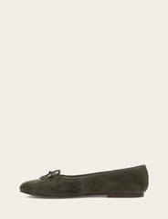 Women's Dark Olive Emma Ballet Shoe - Dark Olive