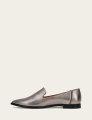 Women's Dark Pewter Kenzie Venetian Loafers - Dark Pewter