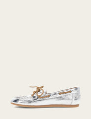 Women's Silver Naya Boat Shoes - Silver