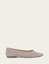 Women's Taupe Heather Ballet Flats - Taupe