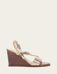 Women's Dark Gold Rachel Buckle Sandals - Dark Gold