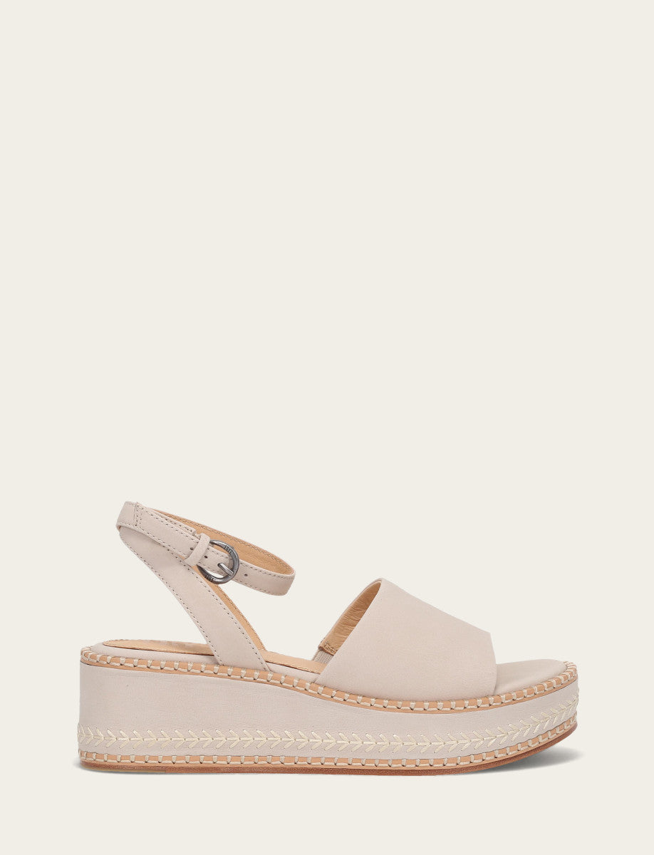Women's Ivory Joy Ankle Strap Platform Sandals - Ivory