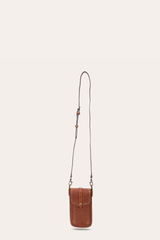 Melissa Cognac Phone Pouch - Cognac