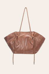 Cognac Caroline Shopper - Cognac