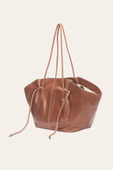 Cognac Caroline Shopper - Cognac