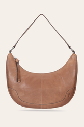 Melissa Beige Crescent Hobo - Beige