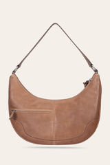 Melissa Beige Crescent Hobo - Beige
