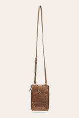 Melissa Cognac Phone Crossbody - Cognac