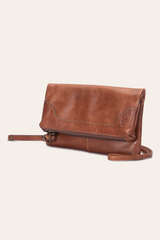 Melissa Cognac Crossbody Clutch - Cognac
