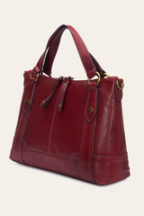 Berry Lacquer Melissa Medium Satchel - Berry Lacquer