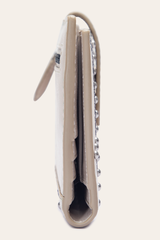 Sara Oat Slim Wallet - Oat