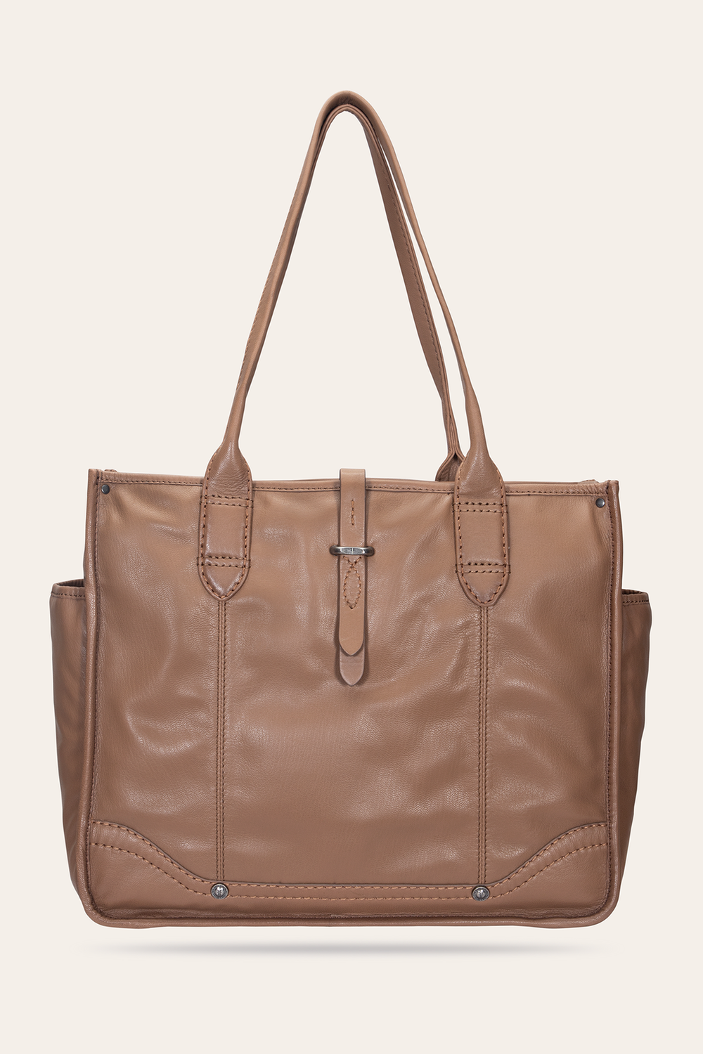 Women's Campus Tote Bag (Beige) - Beige