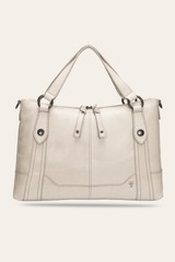 Melissa Nude Medium Satchel - Nude