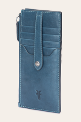 Melissa Steel Snap Card Wallet - Steel