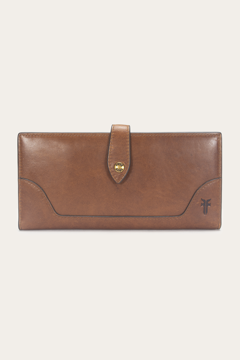 Melissa Slim Wallet - Cognac