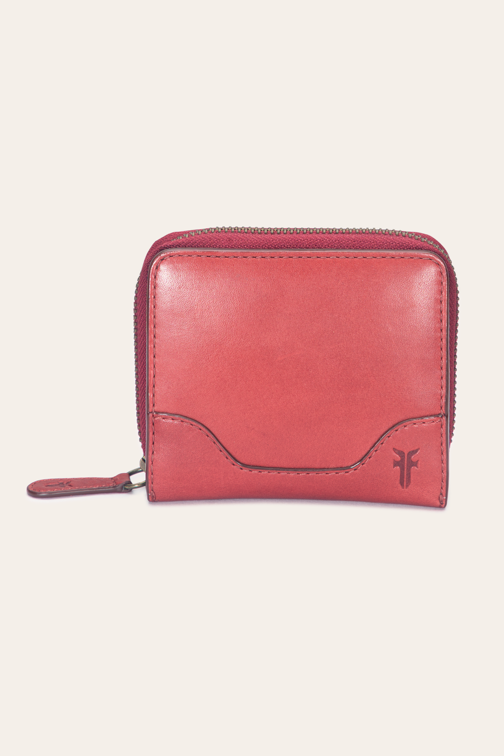 Melissa Burgundy Small Zip Around - Burgundy