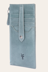 Melissa Sky Blue Snap Card Wallet - Sky Blue