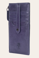Melissa Eggplant Snap Card Wallet - Eggplant