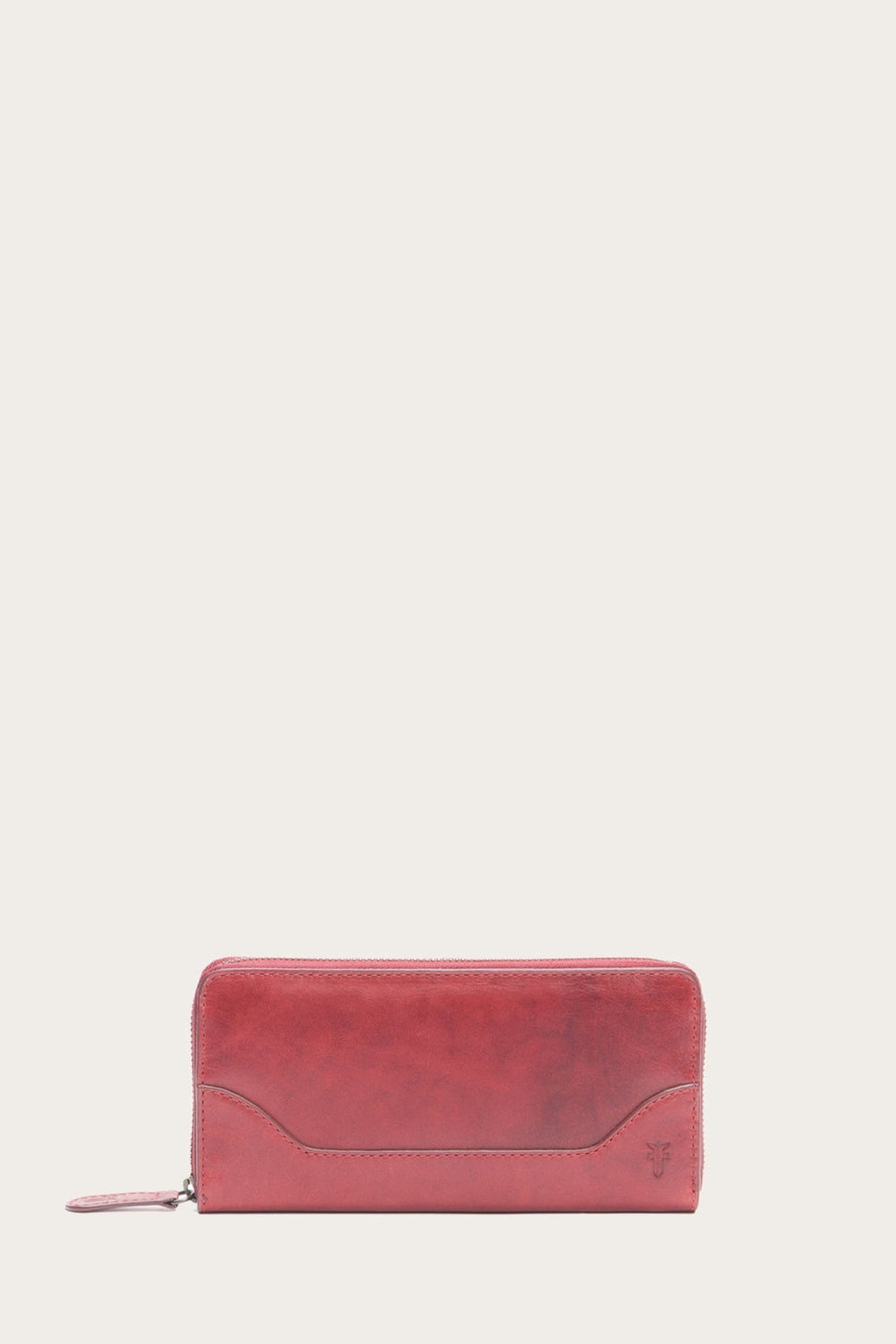 Melissa Burgundy Zip Wallet - Burgundy
