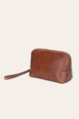 Melissa Cognac Carry All Clutch - Cognac