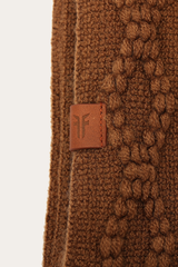 Acorn Embellished Fringe Ruana - Acorn