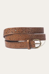 Light Whiskey 20mm Tooling & Stud Belt - Light Whiskey