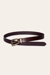 Women’s Tan 25mm Belt With Metal Loop - Tan