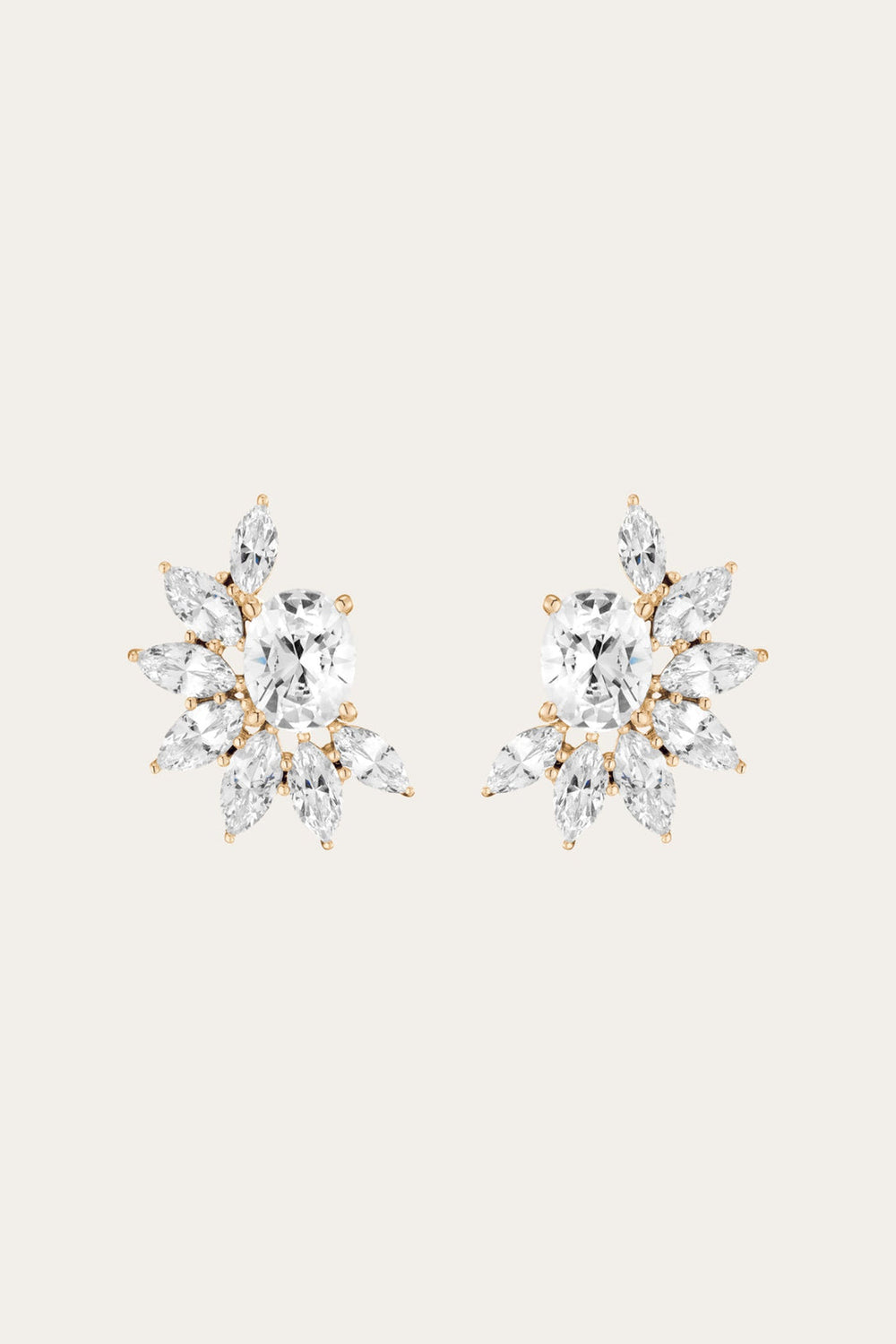 Women’s Marquise Fringe Earrings | Aurate x The Frye Company - Yellow Vermeil