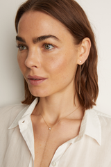 Women’s Lab Grown Diamond Lariat Earrings | Aurate x The Frye Company - 14k Yellow Gold