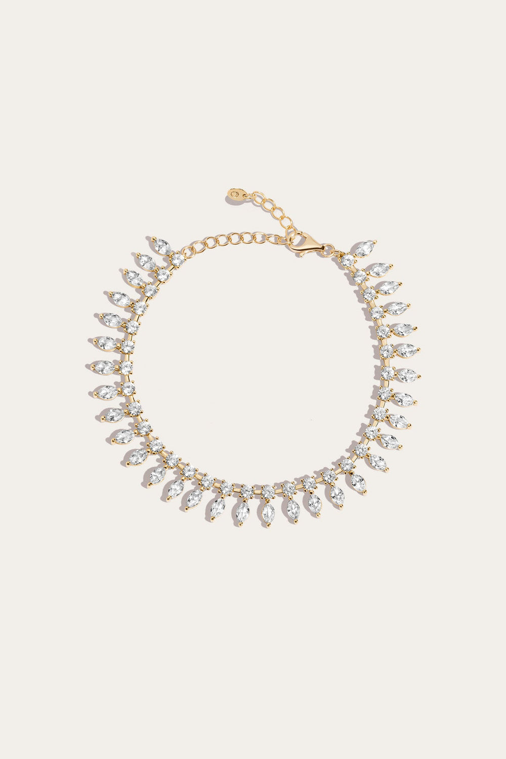 Women’s Marquise Fringe Bracelet | Aurate x The Frye Company - Yellow Vermeil
