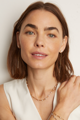 Women’s Spur Lariat Earrings | Aurate x The Frye Company - Yellow Vermeil