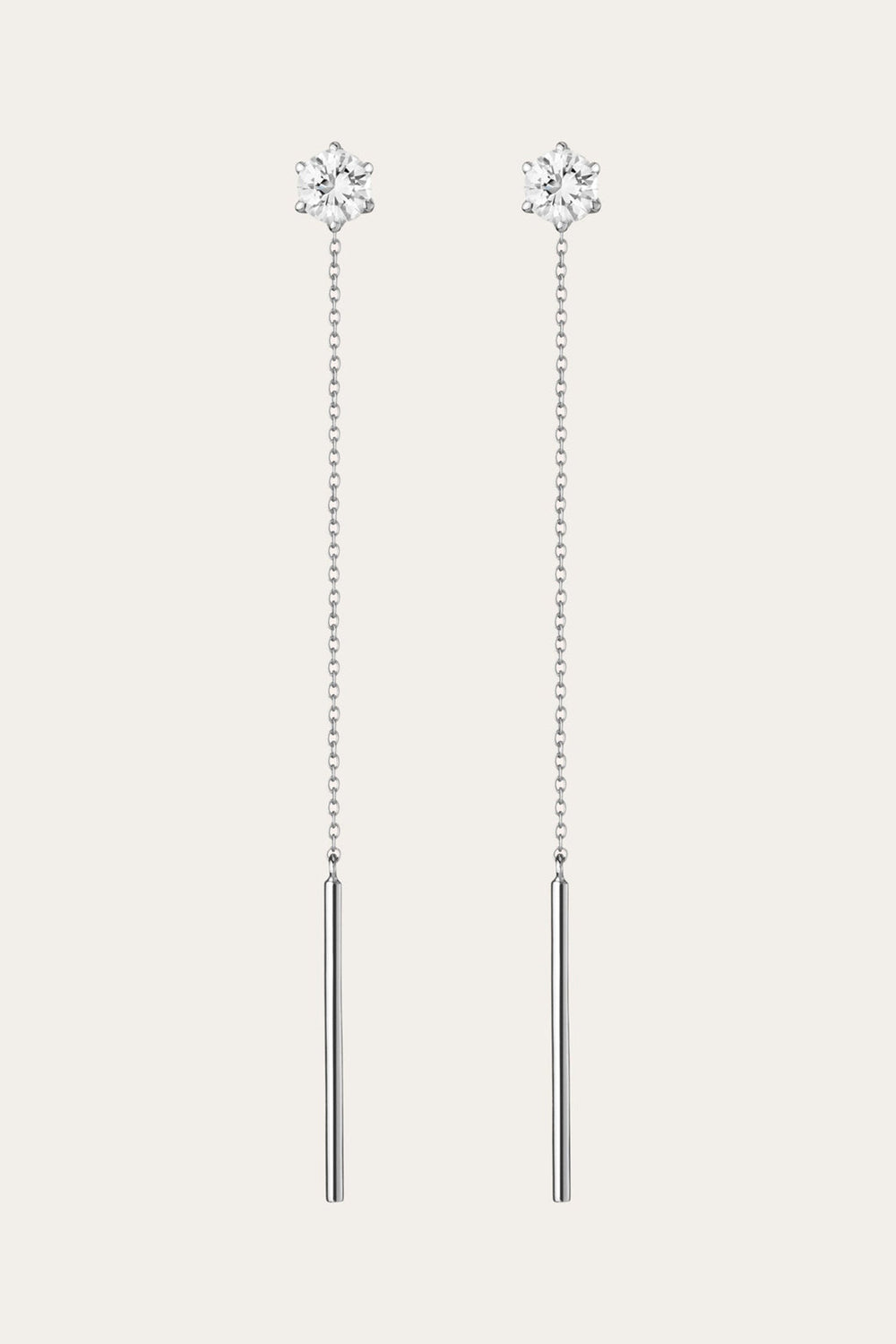 Women’s Spur Lariat Earrings | Aurate x The Frye Company - Sterling Silver