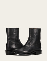 Men's Black Campus Inside Zip Boot - Black