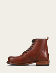 Men's Whiskey Hudson Workboot Plain Toe Boot - Whiskey