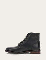 Men's Black Barrett Lace Up Boots - Black