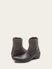 Austin Inside Zip Boot - Antique Black