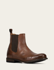Men's Cognac Tyler Flex Chelsea Boots - Cognac