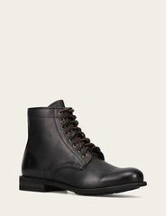 Men's Black Tyler Flex Lace Up Boots - Black