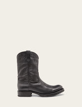 Men's Black Duke Roper Boots - Black