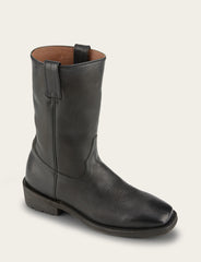 Men's Black Nash Roper Western Boots - BLACK