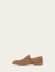 Men's Ash Waxed Suede Chris Venetian Loafers - Ash Waxed Suede