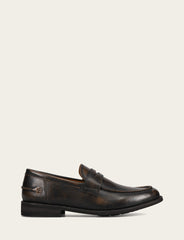 Men's Brown Brush Off Tyler Flex Penny Loafer - Brown Brush Off