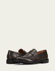 Men's Brown Brush Off Tyler Flex Penny Loafer - Brown Brush Off