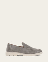Men's Steel Connor Venetian Loafers - Steel