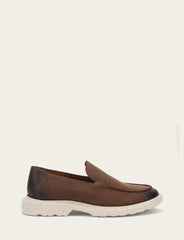 Men's Chocolate Connor Venetian Loafers - Chocolate