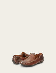 Men's Cognac Lewis Venetian Loafers - Cognac
