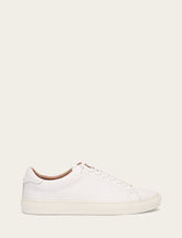 Men's White Astor Low Lace Slip On Sneakers - White