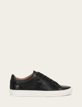 Men's Black Astor Low Lace Slip On Sneakers - Black