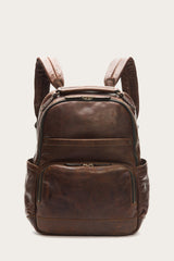 Logan Dark Brown Backpack - Dark Brown